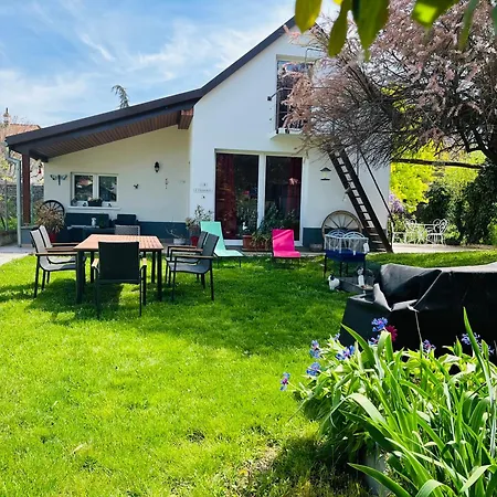 Maison « Jardin La Cigogne » Sainte-Croix-en-Plaine Exterior foto